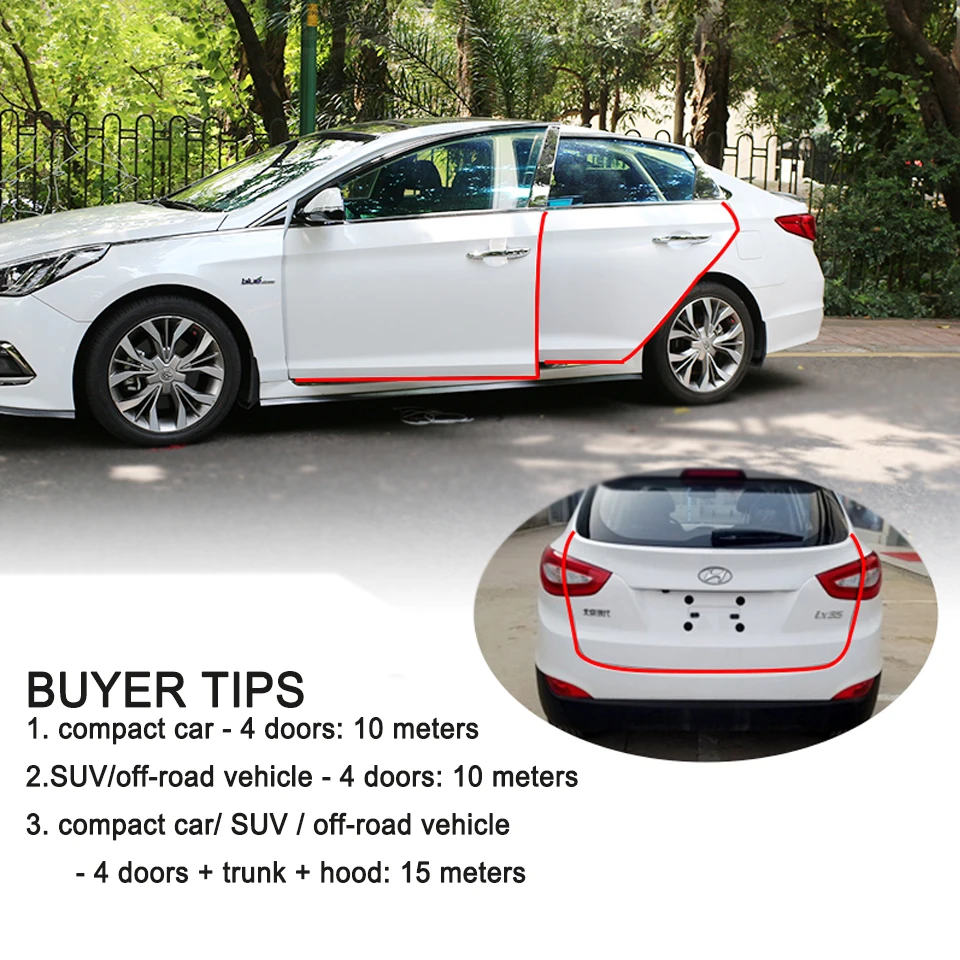 5M U Type Car Anti Collision car door rubber seal Sound Insulation weatherstrip noise insulation car auto rubber seal Strips
5M U Type Car Anti Collision car door rubber seal Sound Insulation weatherstrip noise insulation car auto rubber seal Strips