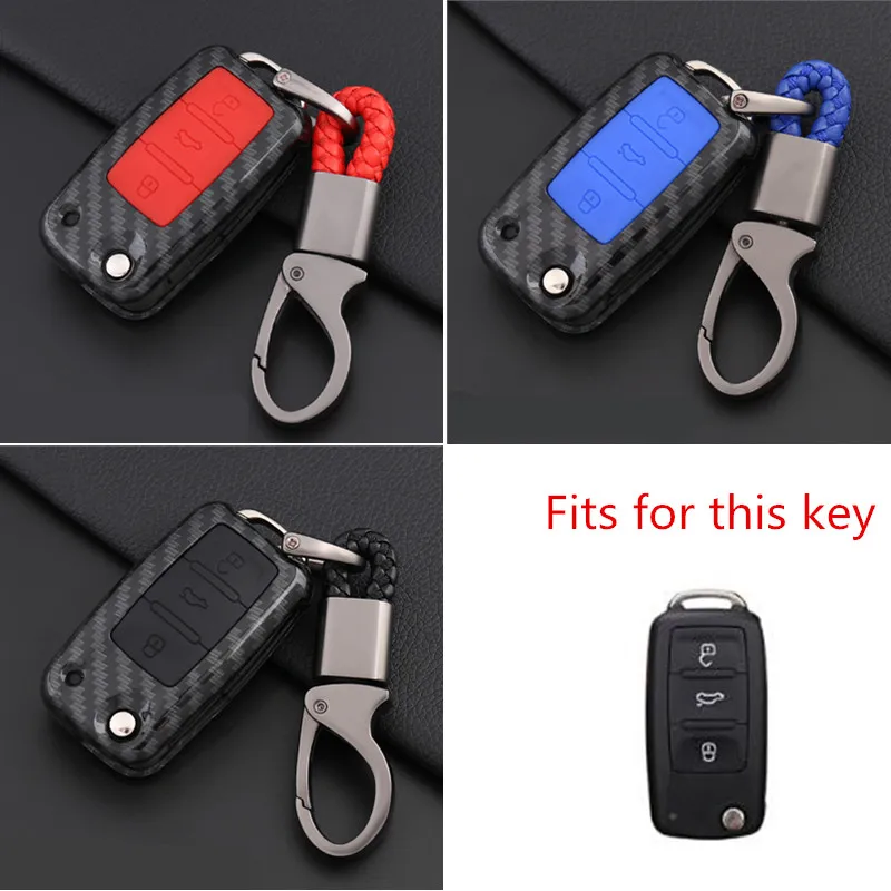Carbon Fiber Car Key Cover Case For Volkswagen VW GOLF 4 5 6 Passat B5 B6 Tiguan Touran Jetta MK5 MK6 Polo Scirocco Car Accessor
Carbon Fiber Car Key Cover Case For Volkswagen VW GOLF 4 5 6 Passat B5 B6 Tiguan Touran Jetta MK5 MK6 Polo Scirocco Car Accessor