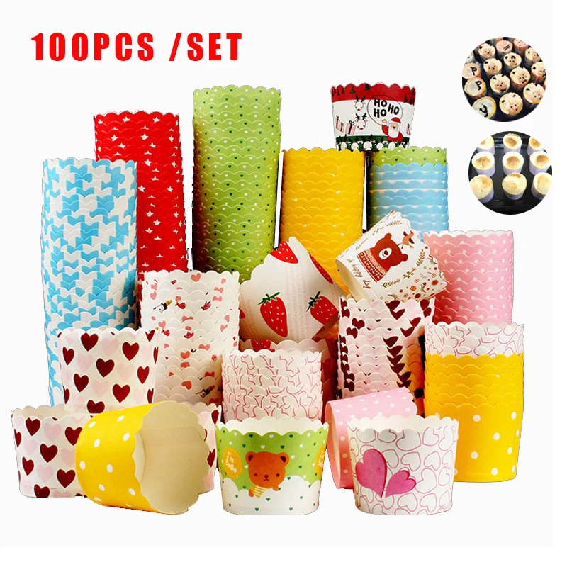 200pcs/set Paper Cupcake Muffin Cake Cup Mold Baking Package Tool Paper Cup Cake Mould Round for Baking Tools Cupcake Colorful
200pcs/set Paper Cupcake Muffin Cake Cup Mold Baking Package Tool Paper Cup Cake Mould Round for Baking Tools Cupcake Colorful