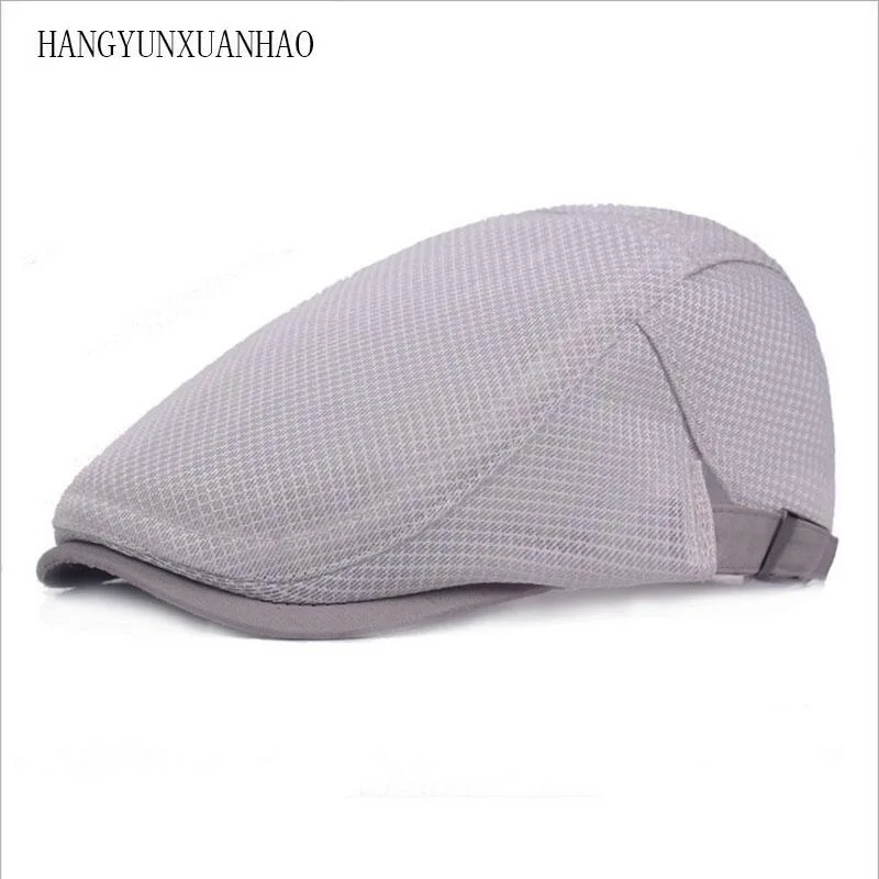 Summer Men Women Casual Beret Ivy Flat Cap Cabbie Newsboy Style Gatsby Hat Adjustable Breathable Beret Mesh Caps
Summer Men Women Casual Beret Ivy Flat Cap Cabbie Newsboy Style Gatsby Hat Adjustable Breathable Beret Mesh Caps