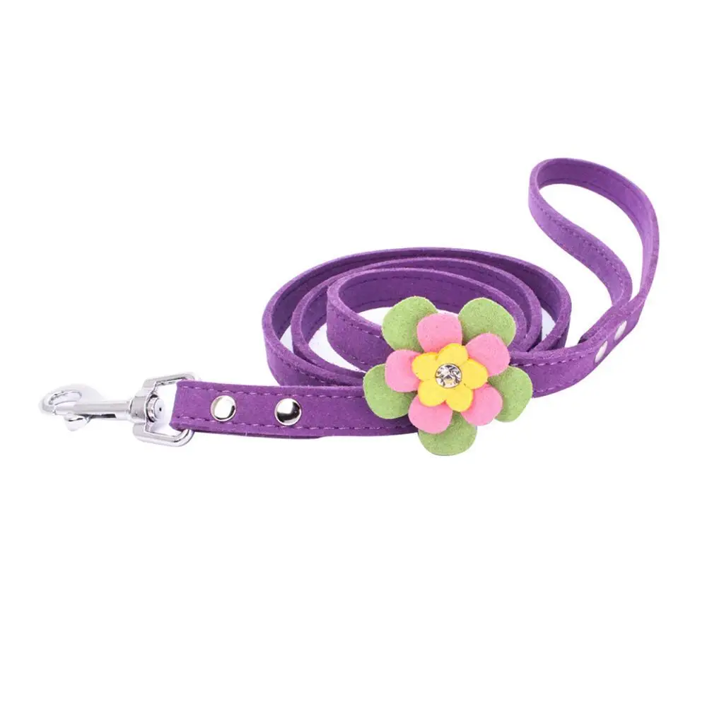Fashion Dog Collar Leashes Colorful Flower Pet Walking Collar Rope Alloy Puppy Soft Leading Tracking Strap Pet S/M Purple Collar
Fashion Dog Collar Leashes Colorful Flower Pet Walking Collar Rope Alloy Puppy Soft Leading Tracking Strap Pet S/M Purple Collar