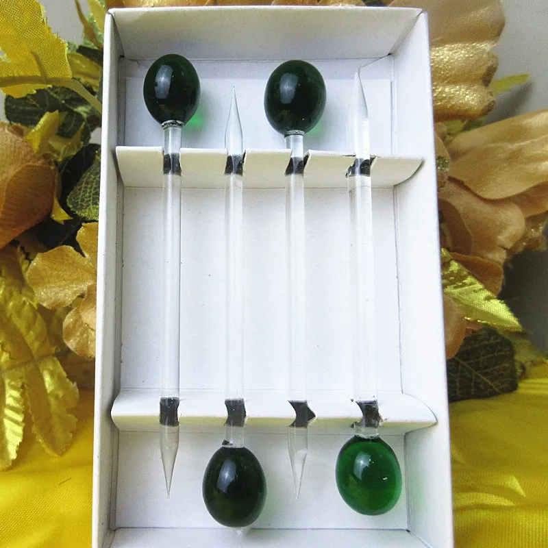 Murano handmade glass Christmas crutches shaped lovely fruit fork bar restaurant dessert pastry fork glass tableware accessories
Murano handmade glass Christmas crutches shaped lovely fruit fork bar restaurant dessert pastry fork glass tableware accessories