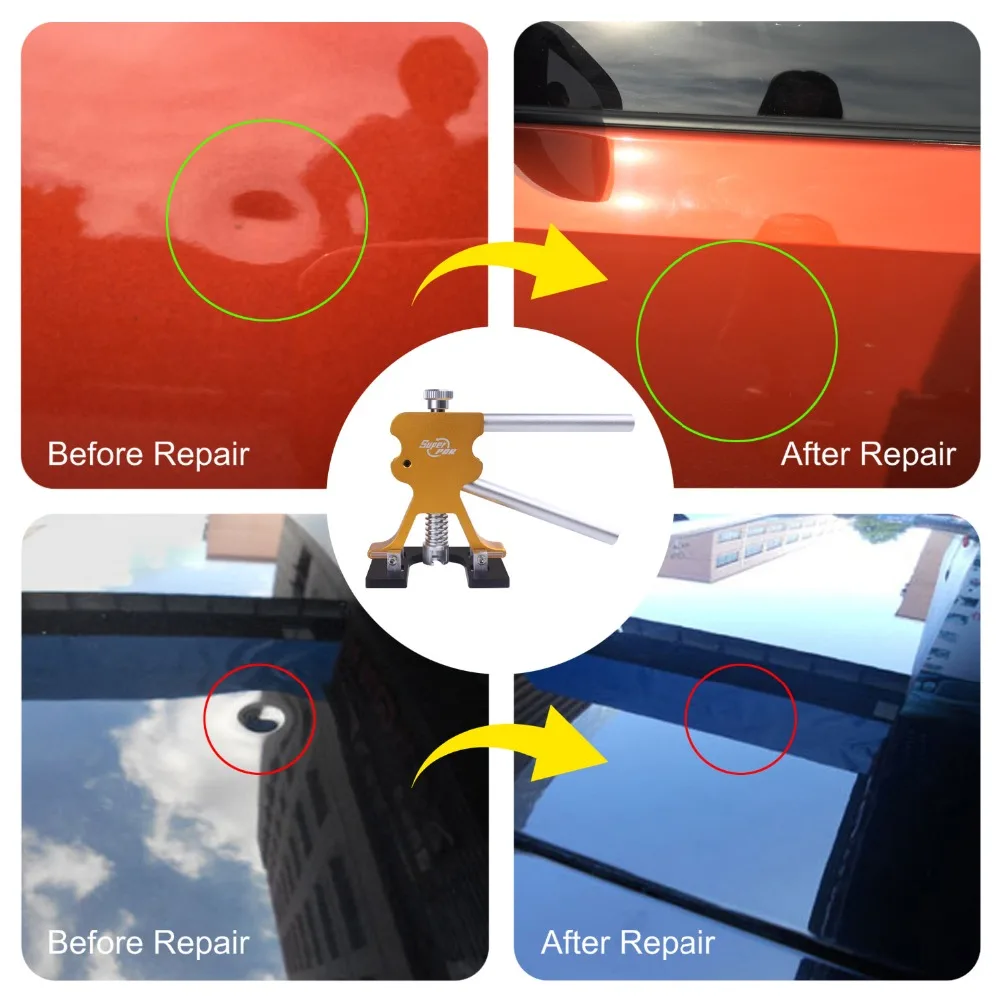 Super PDR Tools Kit For Car Dent Pullers Suction Cup Glue Tabs Paintless Dent Repair Tool Hot Adhesive Glue Sticks For Glue Guns
Super PDR Tools Kit For Car Dent Pullers Suction Cup Glue Tabs Paintless Dent Repair Tool Hot Adhesive Glue Sticks For Glue Guns