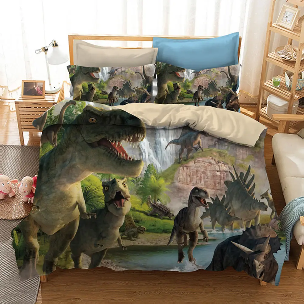 Thumbedding Animal Bedding Set Dinosaur for Kids Cartoon 3D Duvet Cover Set King Size Twin Full Queen King Decorative Bed set
Thumbedding Animal Bedding Set Dinosaur for Kids Cartoon 3D Duvet Cover Set King Size Twin Full Queen King Decorative Bed set
