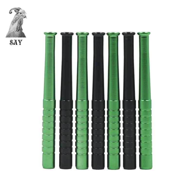 SY Aluminum Alloy Baseball Bat Shaped Tobacco Smoking Pipes Metal Snuff Sniffer Snorter Nasal Tube Herb Smoking Pipe
SY Aluminum Alloy Baseball Bat Shaped Tobacco Smoking Pipes Metal Snuff Sniffer Snorter Nasal Tube Herb Smoking Pipe
