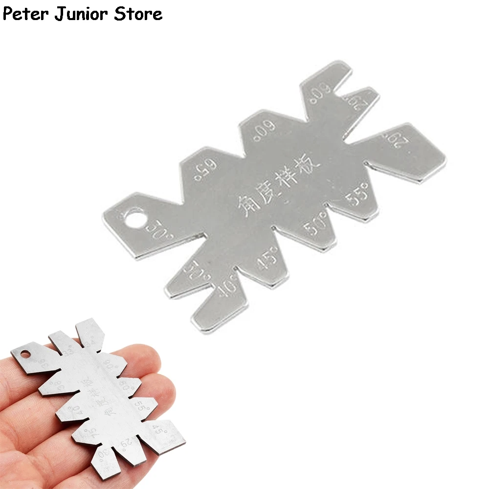 1Pc Measuring Tool Sliver Stainless Steel Screw Thread Cutting Angle Gage Gauge GMN
1Pc Measuring Tool Sliver Stainless Steel Screw Thread Cutting Angle Gage Gauge GMN