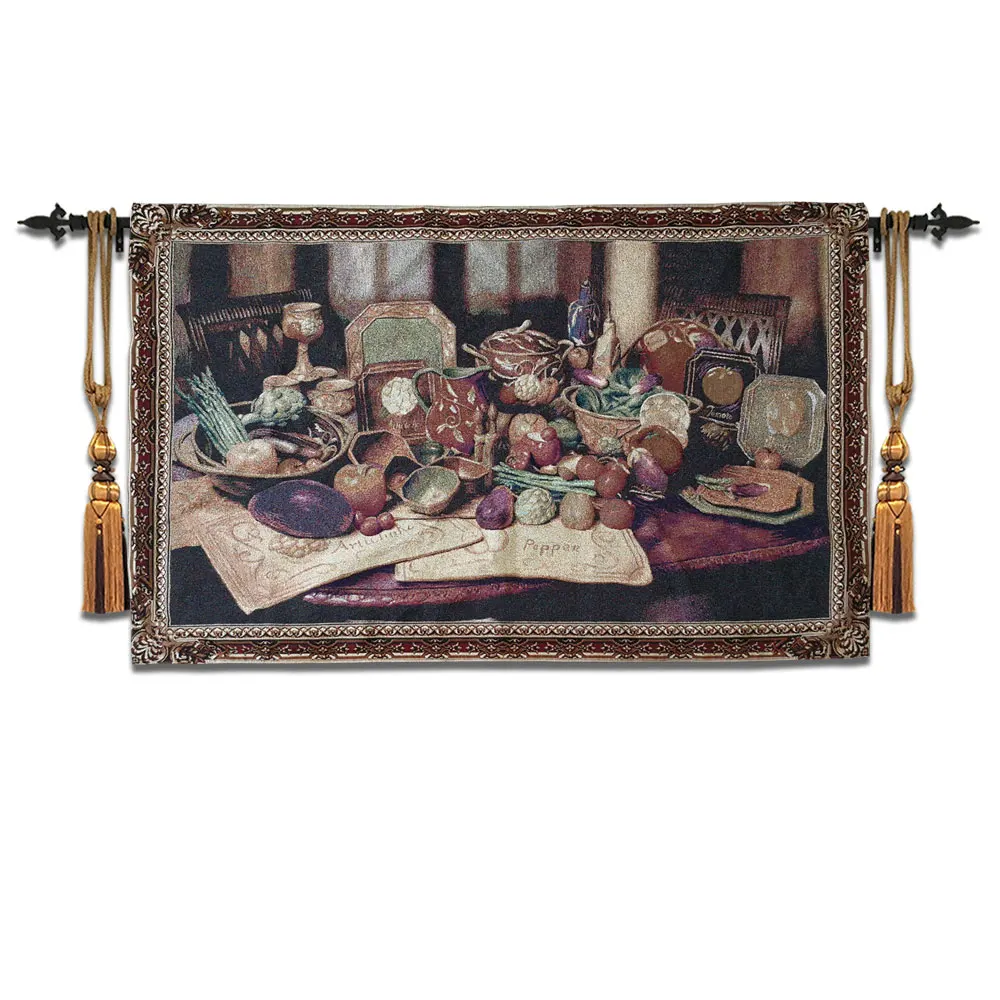 Ceramics Pattern hanging Wall Tapestry Belgium Art Wall Carpet Moroccan Decor Gobelin Home Decor Wall Cloth still life fabric
Ceramics Pattern hanging Wall Tapestry Belgium Art Wall Carpet Moroccan Decor Gobelin Home Decor Wall Cloth still life fabric