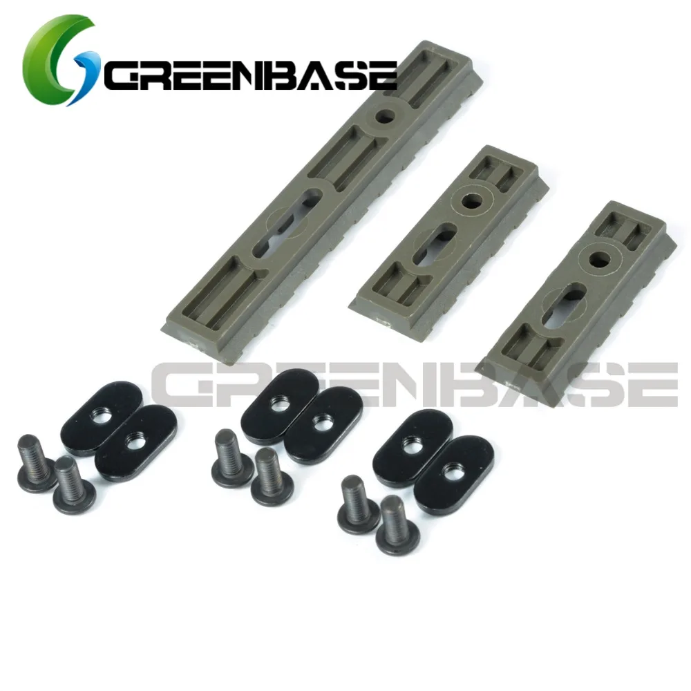 Greenbase Polymer Rail Sections For MOE MP Handguard 3 Pieces Black/Dark Earth/Olive Drab
Greenbase Polymer Rail Sections For MOE MP Handguard 3 Pieces Black/Dark Earth/Olive Drab