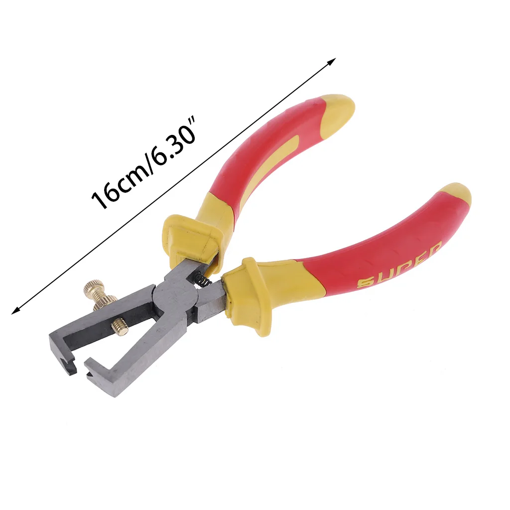 Wire Stripper Diagonal Cutterr Pliers Top Quality Cable Cutting Pliers with 1000V Insulated Handles 6 inch(160mm)
Wire Stripper Diagonal Cutterr Pliers Top Quality Cable Cutting Pliers with 1000V Insulated Handles 6 inch(160mm)