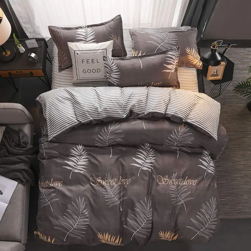 32 Fashion bedding sets bed linen Simple Style duvet cover flat sheet Bedding Set Winter Full King Single Queen,bed set 2019
32 Fashion bedding sets bed linen Simple Style duvet cover flat sheet Bedding Set Winter Full King Single Queen,bed set 2019