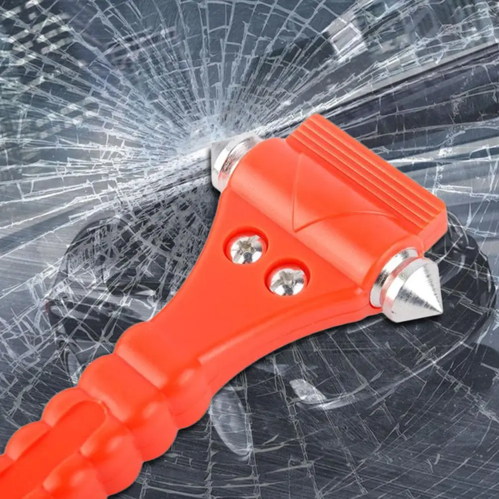 2 in 1 Mini Car Safety Hammer Life Saving Escape Emergency Hamer Seat Belt Cutter Window Glass Breaker Car Rescue red Hamer
2 in 1 Mini Car Safety Hammer Life Saving Escape Emergency Hamer Seat Belt Cutter Window Glass Breaker Car Rescue red Hamer