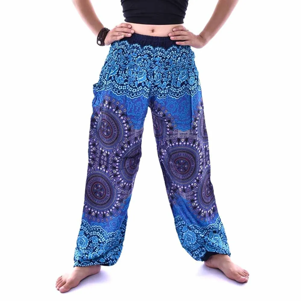 Men Women Thai Harem Trousers Boho Festival Hippy Smock High Waist Yoga Pants Leggings Women Fitness Брюки Женские 2021
Men Women Thai Harem Trousers Boho Festival Hippy Smock High Waist Yoga Pants Leggings Women Fitness Брюки Женские 2021