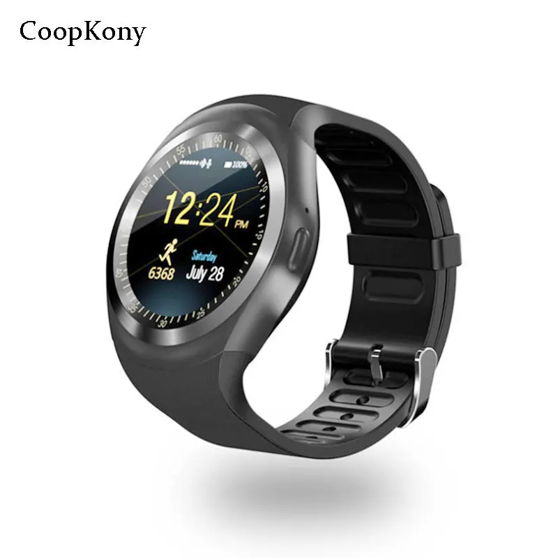 Смарт часы Coopkony Bluetooth Reloj Relogio наручные 2G GSM SIM телефон умные для Apple IOS Android телефоны