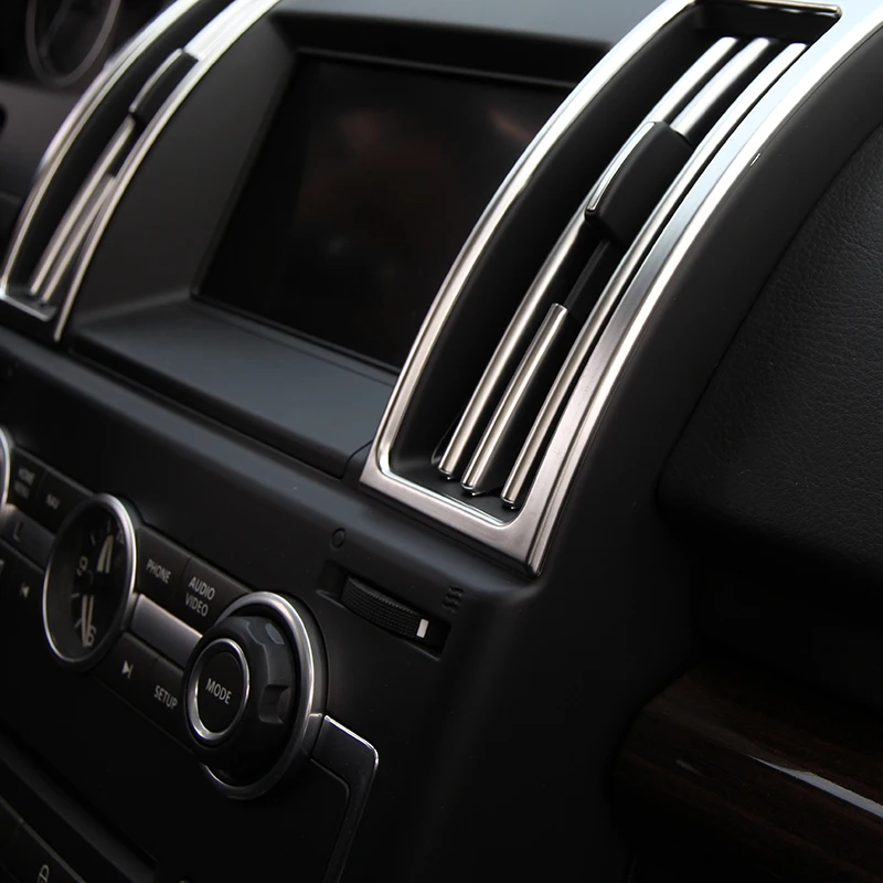 2pcs For Land Rover Freelander 2 Accessory Car Styling 2013-2015 Chrome Interior Center Air Conditioning Vent Outlet Frame Trim
2pcs For Land Rover Freelander 2 Accessory Car Styling 2013-2015 Chrome Interior Center Air Conditioning Vent Outlet Frame Trim