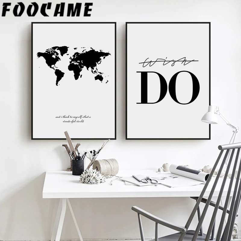 World Map Nordic Poster Wall Art Canvas Painting Abstract Black and White Print Minimalism Pictures Living Room Home Decor
World Map Nordic Poster Wall Art Canvas Painting Abstract Black and White Print Minimalism Pictures Living Room Home Decor