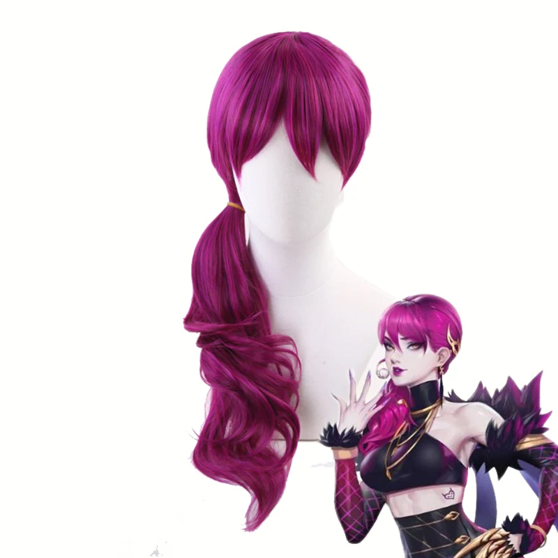 Муки объятия K/DA Evelynn красновато-фиолетовый длинный парик Косплэй костюм кДа Для женщин устойчивые к воздействию тепла синтетические парики...
Муки объятия K/DA Evelynn красновато-фиолетовый длинный парик Косплэй костюм кДа Для женщин устойчивые к воздействию тепла синтетические парики...