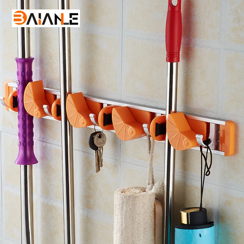Wall Mounted For The Bathroom Utensil Broom Mop Holder Organizer House Cleaning Gadgets
Wall Mounted For The Bathroom Utensil Broom Mop Holder Organizer House Cleaning Gadgets