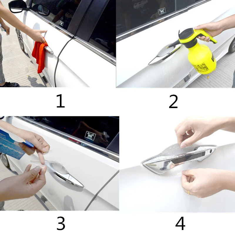 4pcs Car stickers Car Door Handle Scratches Protector Films for Mazda 2 3 5 6 CX-3 CX-4 CX-5 CX5 CX-7 CX-9 Atenza Axela
4pcs Car stickers Car Door Handle Scratches Protector Films for Mazda 2 3 5 6 CX-3 CX-4 CX-5 CX5 CX-7 CX-9 Atenza Axela