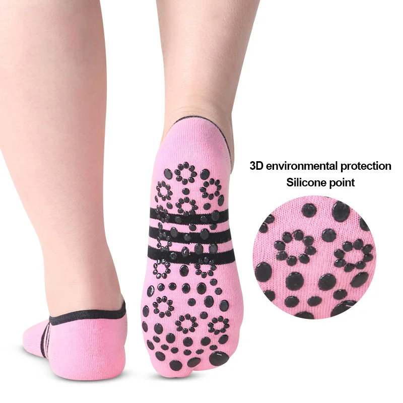 Women Silicone Anti-Slip Sports Socks Breathable Backless Yoga Pilates Socks Fitness Dancing Ballet Socks Ladies
Women Silicone Anti-Slip Sports Socks Breathable Backless Yoga Pilates Socks Fitness Dancing Ballet Socks Ladies
