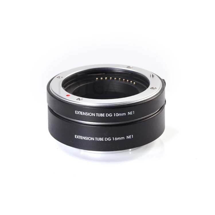 auto focus AF macro extension tube DG set 10mm 16mm for NEX E mount a7S/a7R/a7 II/a6000/a5100 camera
auto focus AF macro extension tube DG set 10mm 16mm for NEX E mount a7S/a7R/a7 II/a6000/a5100 camera