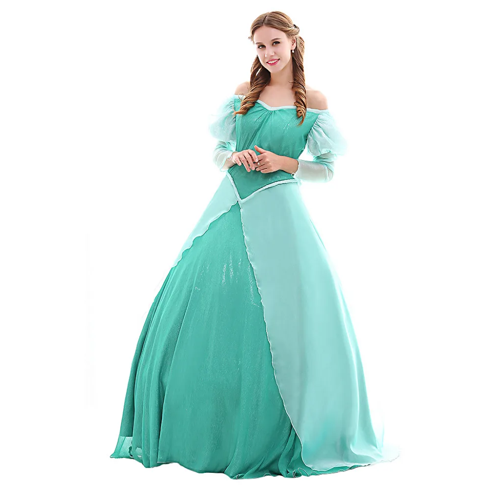 Mermaid Princess Dress Green Wedding Dress Costume Halloween Carnival Cosplay Costume
Mermaid Princess Dress Green Wedding Dress Costume Halloween Carnival Cosplay Costume