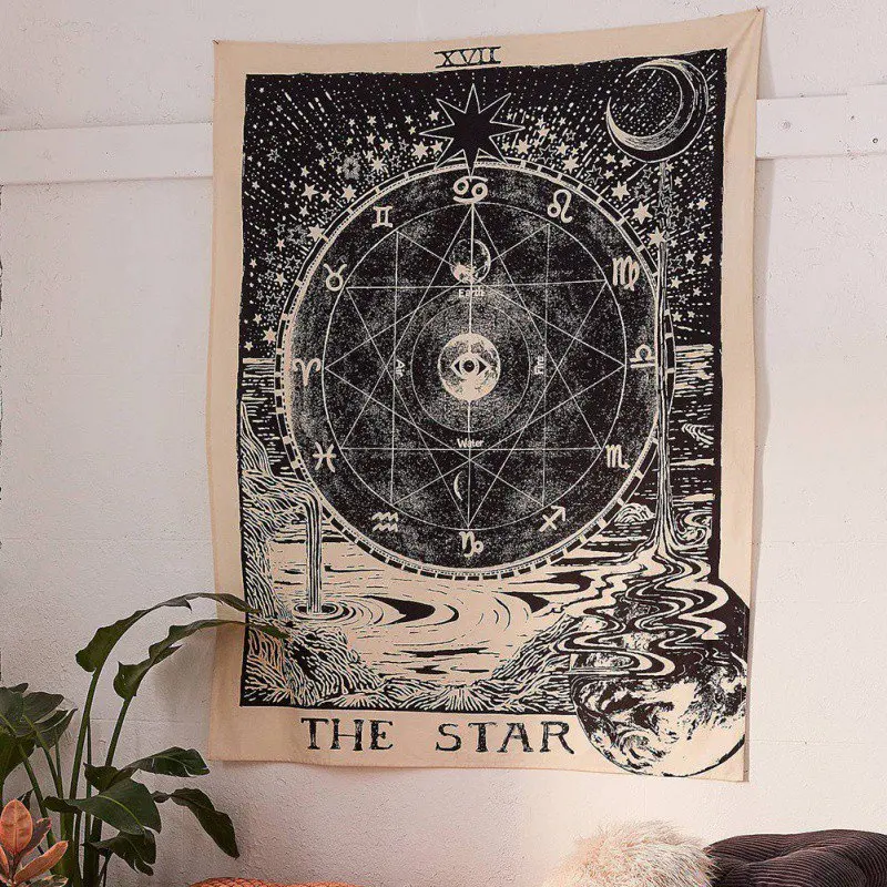 Divination Astrology Tapestry Gossip Figure Mandala Wall Hanging Tapestry Carpet Blanket Yoga Mat Decorative Tapestry
Divination Astrology Tapestry Gossip Figure Mandala Wall Hanging Tapestry Carpet Blanket Yoga Mat Decorative Tapestry