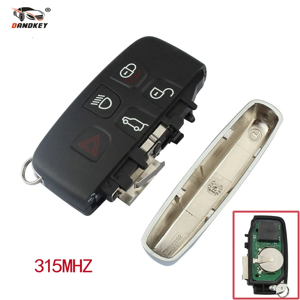 Dandkey Автомобильный ключ без ключа 5 кнопок Fob 315 МГц для Land Rover Sport Evogue LR4 2012 2013 2014 2015 новый продукт дистанционный Автомобильный ключ
Dandkey Автомобильный ключ без ключа 5 кнопок Fob 315 МГц для Land Rover Sport Evogue LR4 2012 2013 2014 2015 новый продукт дистанционный Автомобильный ключ