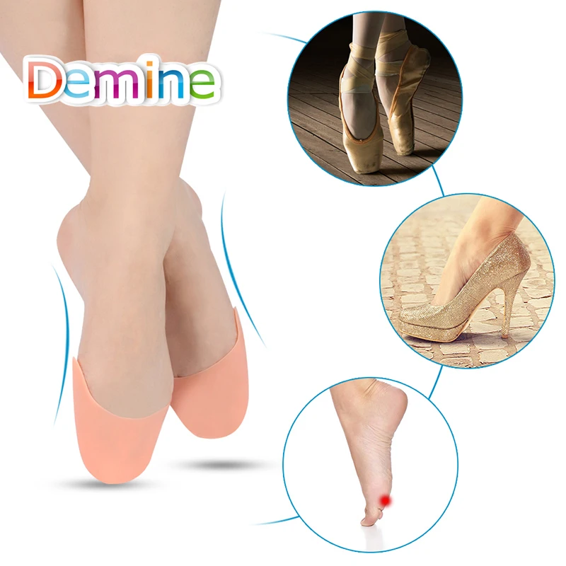 Demine Silicone Gel Ballet Toe Pads Pedicure Device Pointe Dance Forefoot Protector for Dancer Sneaker Toe Care Insole Inserts
Demine Silicone Gel Ballet Toe Pads Pedicure Device Pointe Dance Forefoot Protector for Dancer Sneaker Toe Care Insole Inserts