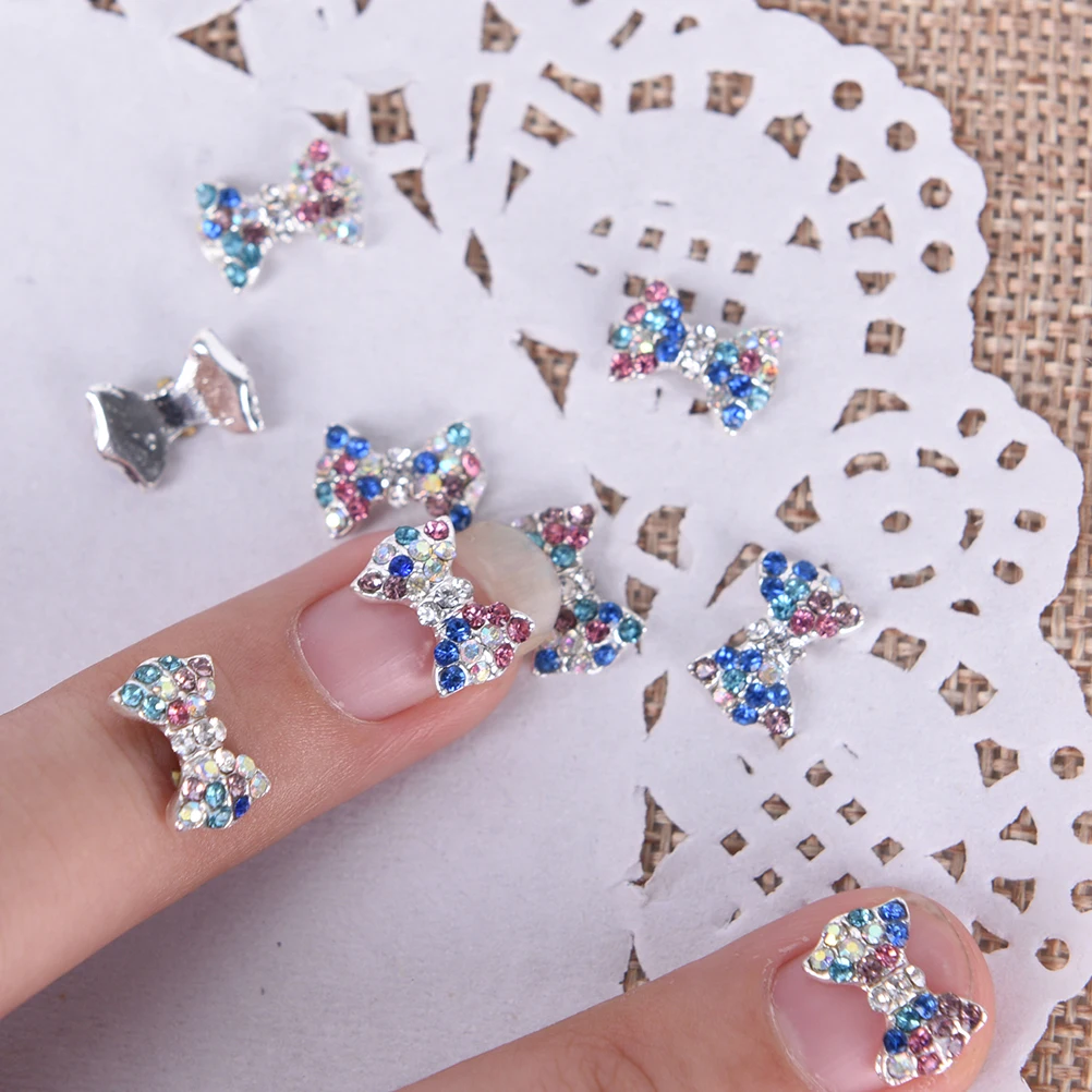 5Pcs DIY 3d bowknot Alloy Nail Sticker Charm Nail Jewelry Accessories Glitter Rhinestone Luxurious Decorations
5Pcs DIY 3d bowknot Alloy Nail Sticker Charm Nail Jewelry Accessories Glitter Rhinestone Luxurious Decorations