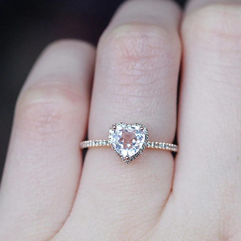 DUPUY 2018 VS 6mm Heart Cut Morganite Ring Floral Halo Diamond Gemstone Ring Stackable Ring Vintage Ring Jewelry F0094MO
DUPUY 2018 VS 6mm Heart Cut Morganite Ring Floral Halo Diamond Gemstone Ring Stackable Ring Vintage Ring Jewelry F0094MO