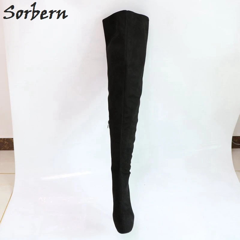 Sorbern Custom Crotch Thigh High Boots For Women Super High Heels Platform Shoes Women Side Zipper Custom Legs Size Boots
Sorbern Custom Crotch Thigh High Boots For Women Super High Heels Platform Shoes Women Side Zipper Custom Legs Size Boots