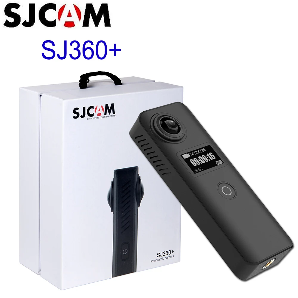 SJCAM SJ360 + Двойной объектив Портативный Мини Спорт действий Камера Wi Fi панорамный VR