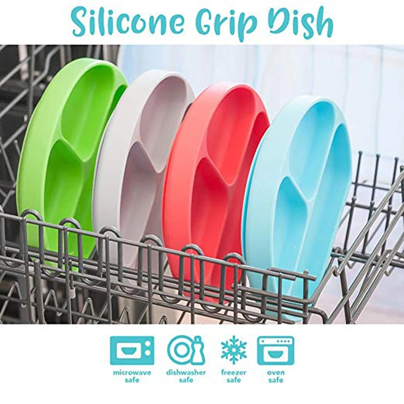 Baby dishes creative section smiling eco-friendly FDA silicone plate with suction cup strong sticky one-piece food plate
Baby dishes creative section smiling eco-friendly FDA silicone plate with suction cup strong sticky one-piece food plate