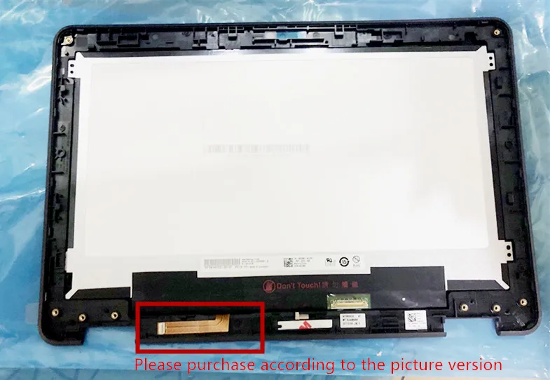 Новый оригинальный ЖК-экран в сборе для Chromebook 11 3189 B116XAB01.2 + сенсорный экран + Корпус B Бесплатная доставка
Новый оригинальный ЖК-экран в сборе для Chromebook 11 3189 B116XAB01.2 + сенсорный экран + Корпус B Бесплатная доставка