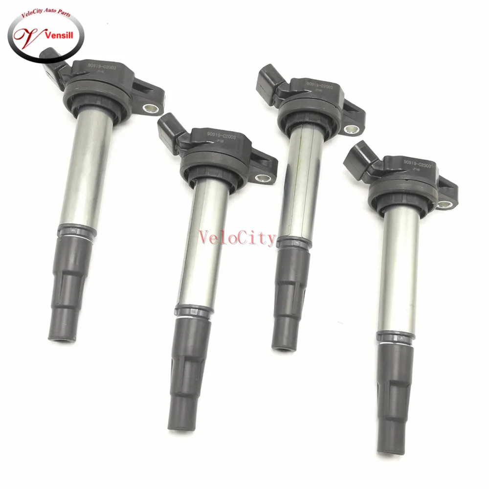 Sets of 4 Ignition Coils For 2008-2013 Yaris 2008-2013 Vios 2007-2014 Corolla 1.6L Part No# 90919-C2003 90919C2003
Sets of 4 Ignition Coils For 2008-2013 Yaris 2008-2013 Vios 2007-2014 Corolla 1.6L Part No# 90919-C2003 90919C2003