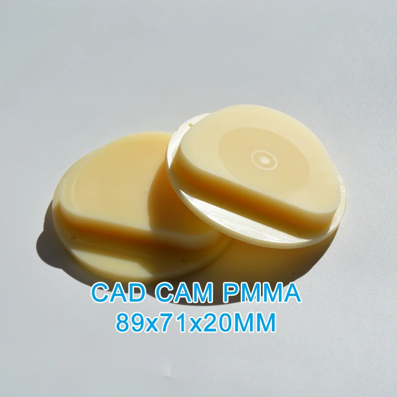 5pcs/lot Dental Materials 89*71*14mm PMMA Block CAD CAM Milling Blank for Dental Temporary Crown
5pcs/lot Dental Materials 89*71*14mm PMMA Block CAD CAM Milling Blank for Dental Temporary Crown