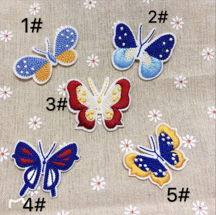New arrival 10 pcs Butterfly Embroidered patches iron on Jeans coat tshirt bag shoe hat decor repair Motif emblem accessory diy
New arrival 10 pcs Butterfly Embroidered patches iron on Jeans coat tshirt bag shoe hat decor repair Motif emblem accessory diy