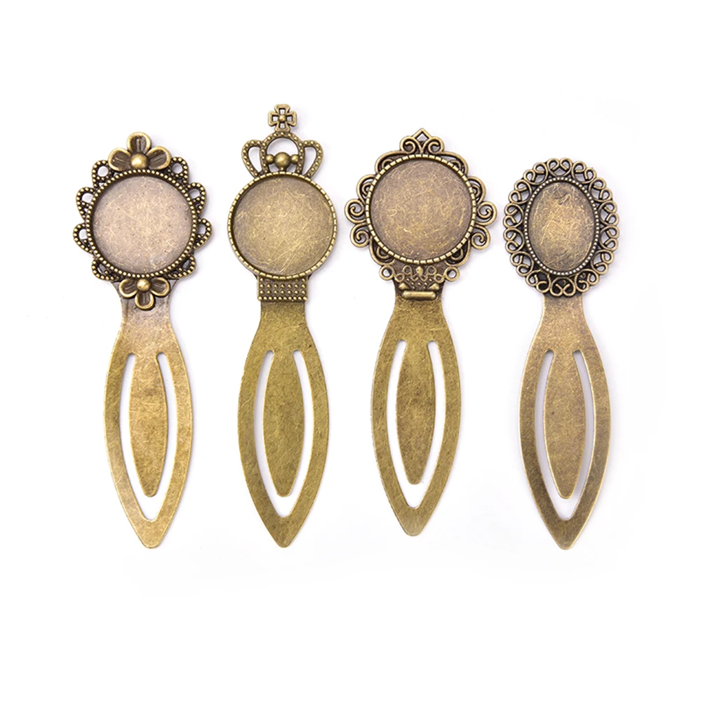 Peerless New 1pc 20mm round cabochon antique bronze plated bookmark tray settings supplies for jewelry
Peerless New 1pc 20mm round cabochon antique bronze plated bookmark tray settings supplies for jewelry