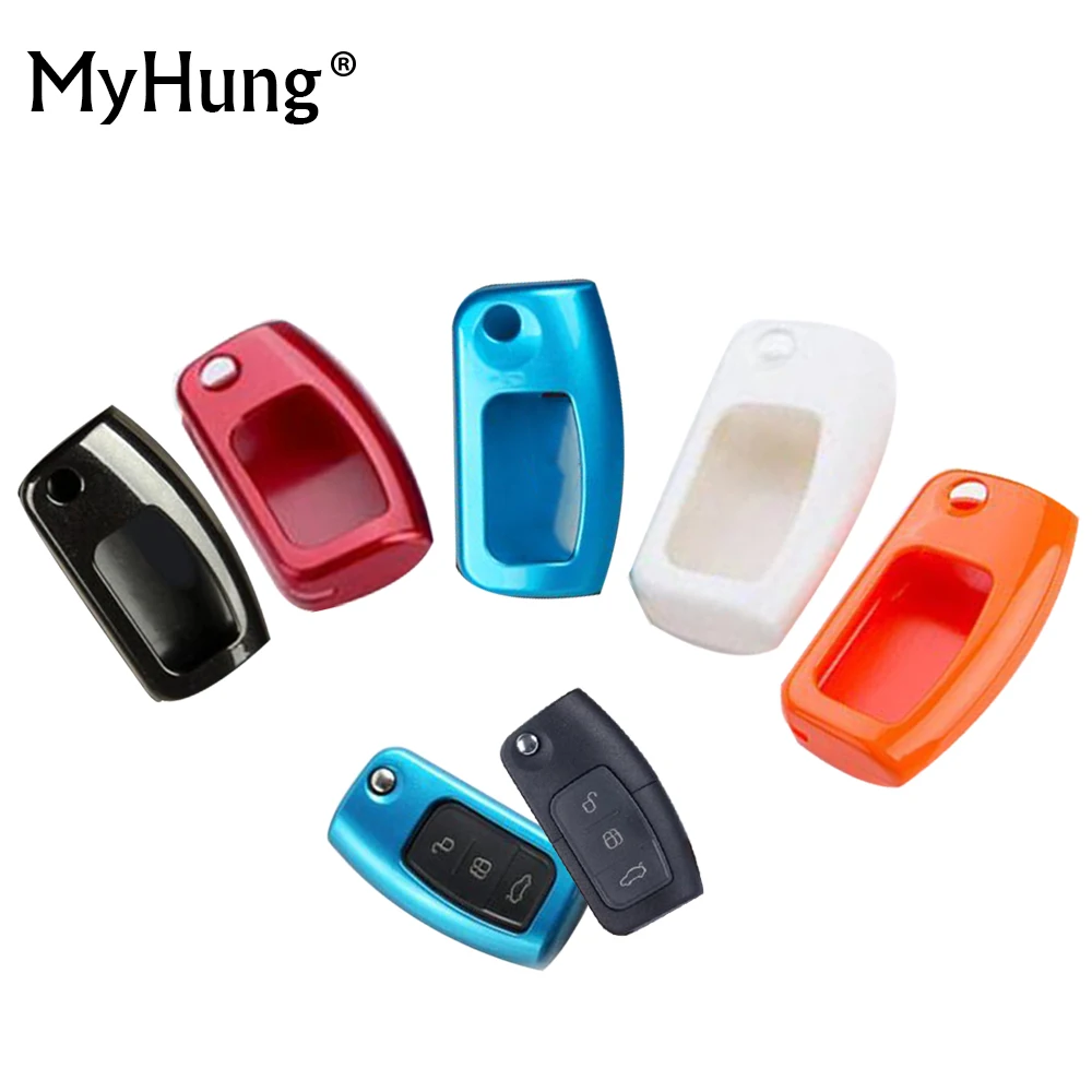 Car Key Shell Flip Painted Folded Key Cover Case For Ford New Fiesta Ecosport Focus 2 MK2 2012-2016 Key Portect Case car-styling
Car Key Shell Flip Painted Folded Key Cover Case For Ford New Fiesta Ecosport Focus 2 MK2 2012-2016 Key Portect Case car-styling