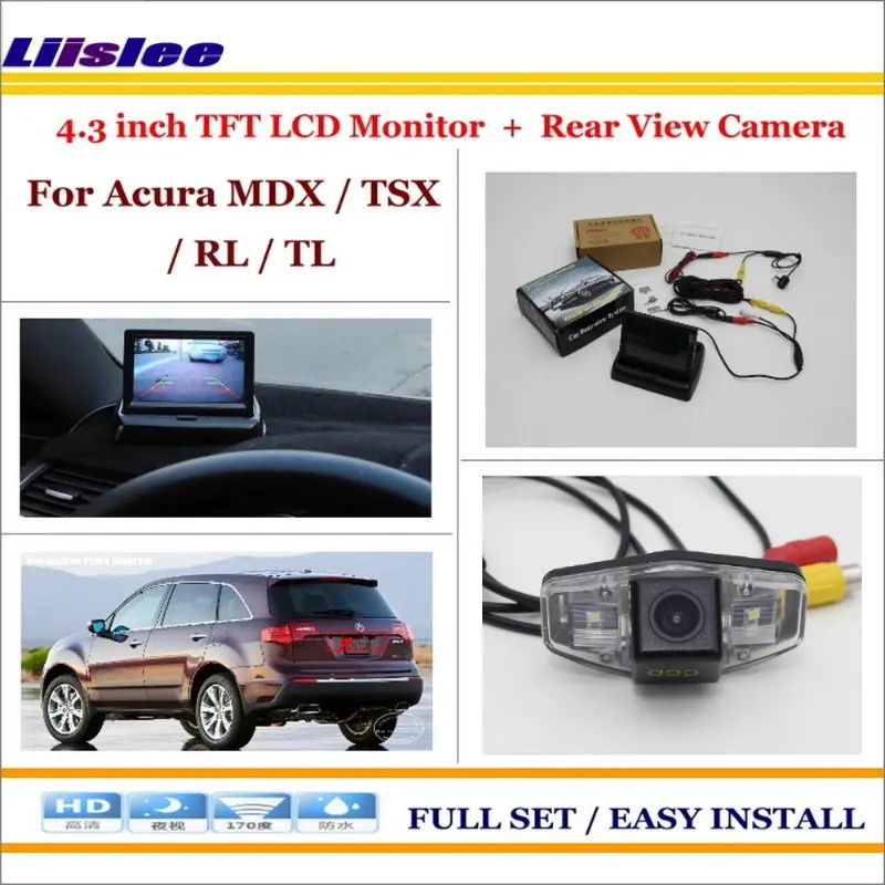 Auto Camera For Acura MDX TSX RL TL Car Reverse Backup Rear Camera 4.3" TFT LCD Screen Monitor Rear Parking System
Auto Camera For Acura MDX TSX RL TL Car Reverse Backup Rear Camera 4.3" TFT LCD Screen Monitor Rear Parking System