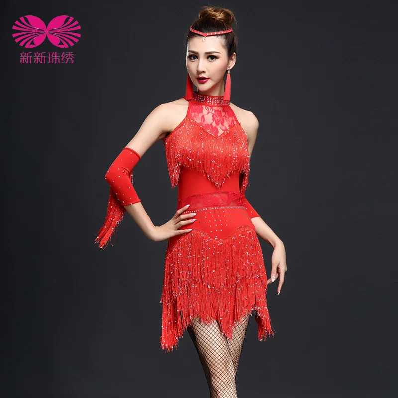 Women Latin Dance Dress Fringe Women Ballroom Dancing Dresses Latin Dance Costume Dance Latin Dresses Tango Dress Samba Skirts
Women Latin Dance Dress Fringe Women Ballroom Dancing Dresses Latin Dance Costume Dance Latin Dresses Tango Dress Samba Skirts