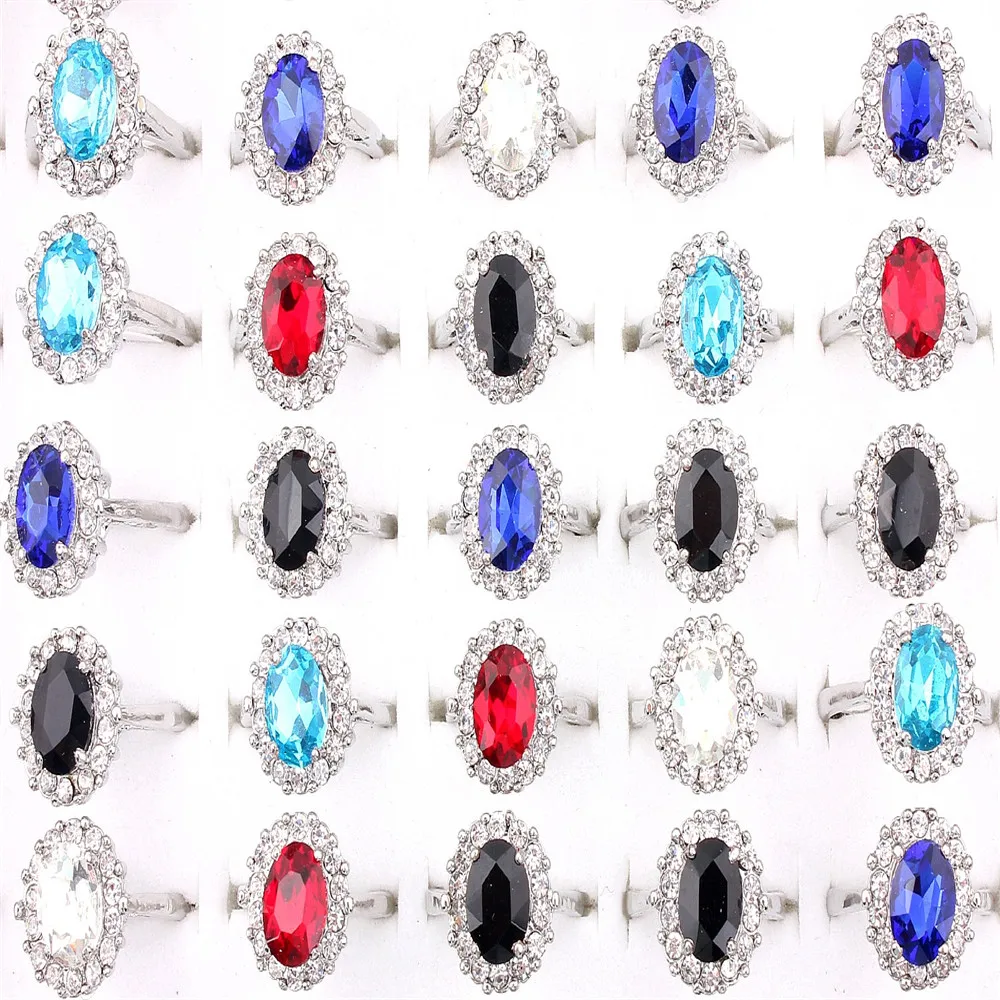 Wholesale Bulk Lots Job 12Pcs Prince Crystal Colorful CZ Rhinestone Silver Plated Finger Rings Band Wedding Engagement Xmas Gift
Wholesale Bulk Lots Job 12Pcs Prince Crystal Colorful CZ Rhinestone Silver Plated Finger Rings Band Wedding Engagement Xmas Gift