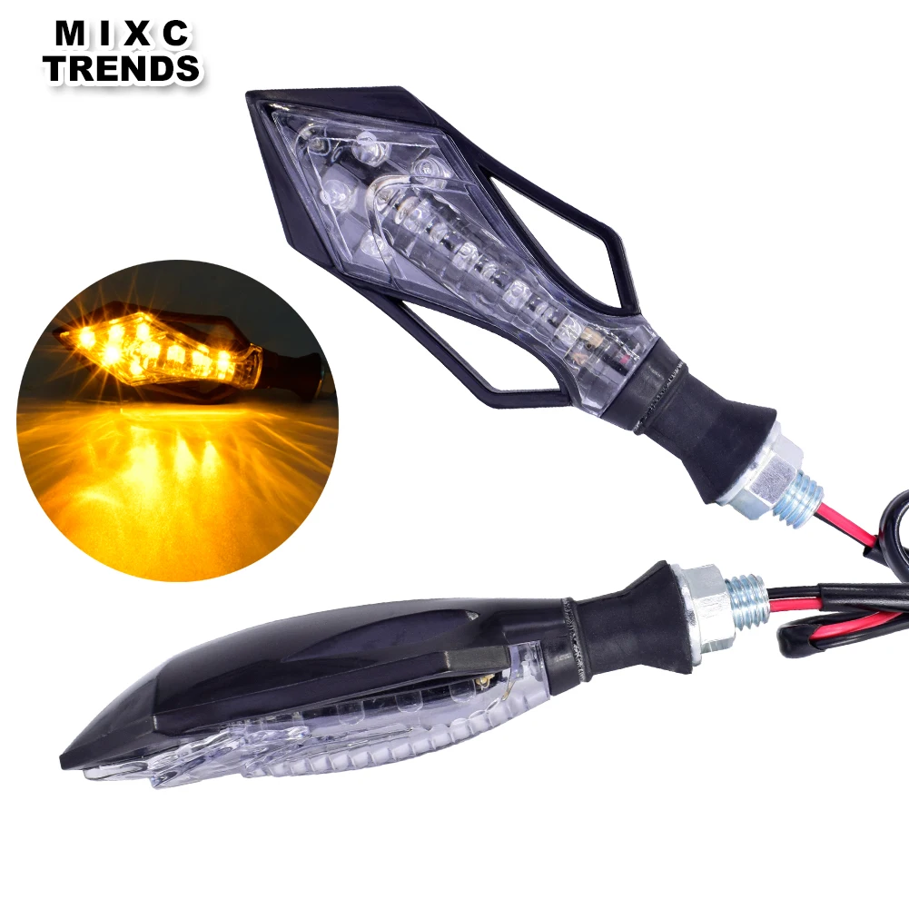 1Pair Motorcycle Turn Signal LED Lights 12V Universal Indicators Blinkers Flexible Bendable Amber Motorbike Turn Light
1Pair Motorcycle Turn Signal LED Lights 12V Universal Indicators Blinkers Flexible Bendable Amber Motorbike Turn Light