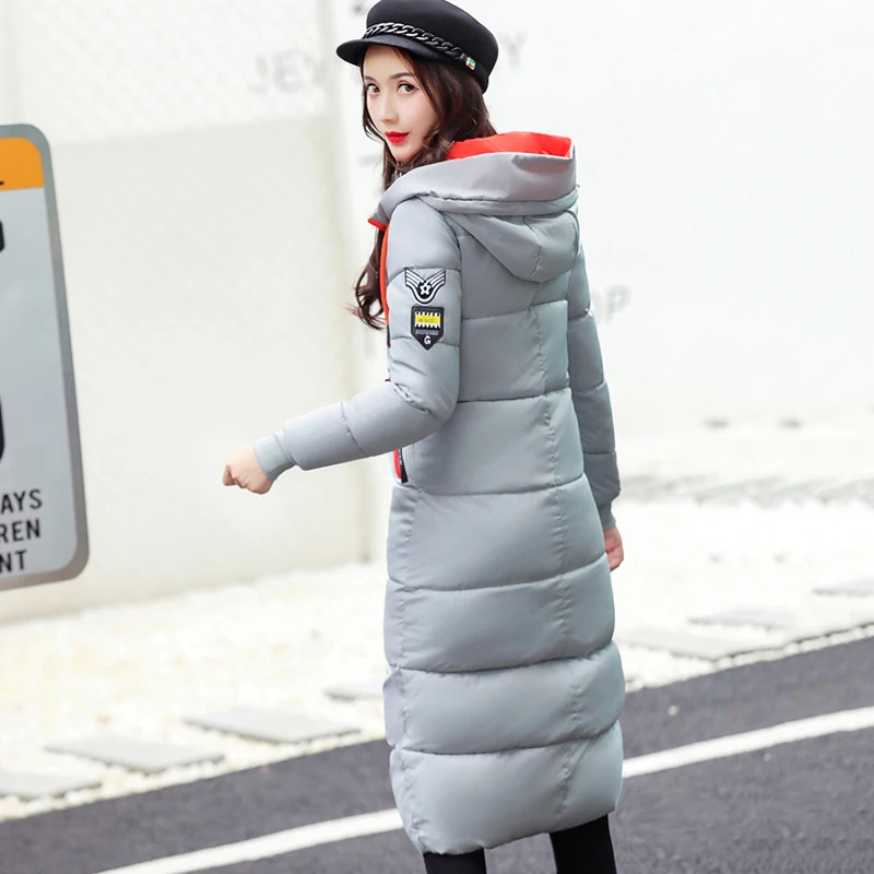 2019 winter women long slim warm parka coat female large size hooded solid color cotton jacket jaqueta feminina inverno
2019 winter women long slim warm parka coat female large size hooded solid color cotton jacket jaqueta feminina inverno