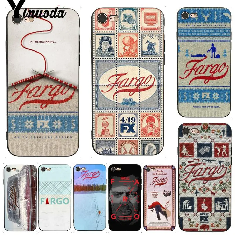 Чехол Yinuoda для iphone 7 6 X Fargo обои ведущие аксессуары телефонов чехол iPhone 6S 8 Plus XS XR XSMAX