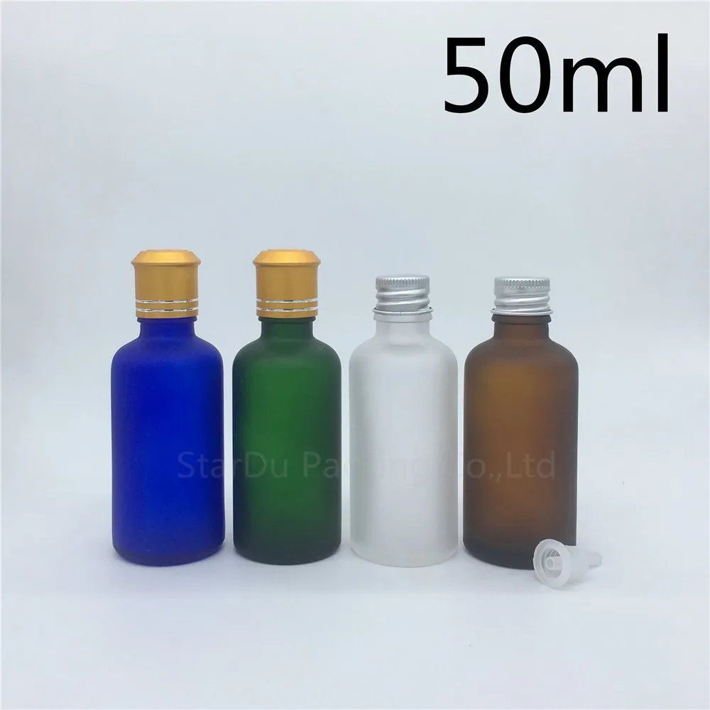 50cc Vials Essential Oil Bottle Transparent Frosted Glass with Aluminum 50ml Green Blue Amber Cap 10pcs/lot
50cc Vials Essential Oil Bottle Transparent Frosted Glass with Aluminum 50ml Green Blue Amber Cap 10pcs/lot