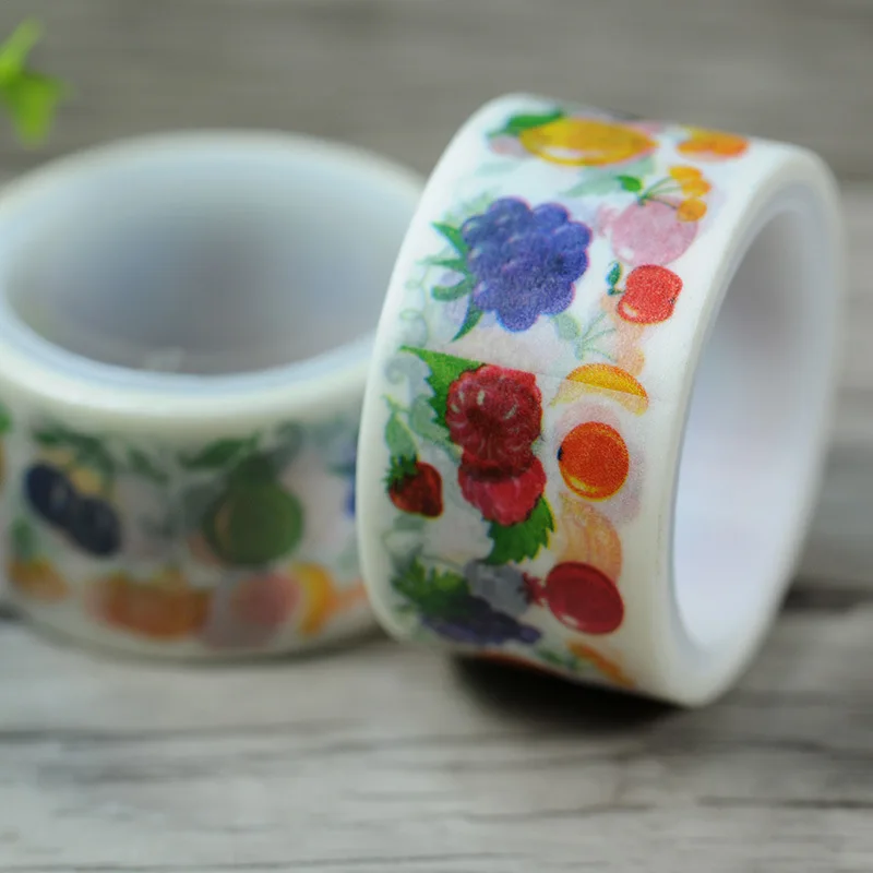 Free Shipping Beautiful 30mm*5m or 30*10m color fruit washi tape/wider diy paper tape,masking washi tape
Free Shipping Beautiful 30mm*5m or 30*10m color fruit washi tape/wider diy paper tape,masking washi tape