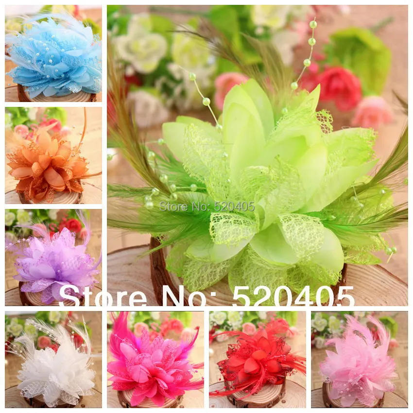 New hair flower fabric flowers with prarls 9 colors feather DIY flowers flat back artificial plumeria flowers wholeale 50PCS
New hair flower fabric flowers with prarls 9 colors feather DIY flowers flat back artificial plumeria flowers wholeale 50PCS