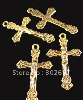 Бесплатная доставка 250 шт. Φ A1092G|crucifix charm|charm charmantique gold charms |