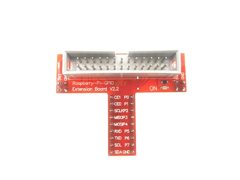Raspberry pie Raspberry PI GPIO adapter plate for breadboard gold plug-in version
Raspberry pie Raspberry PI GPIO adapter plate for breadboard gold plug-in version